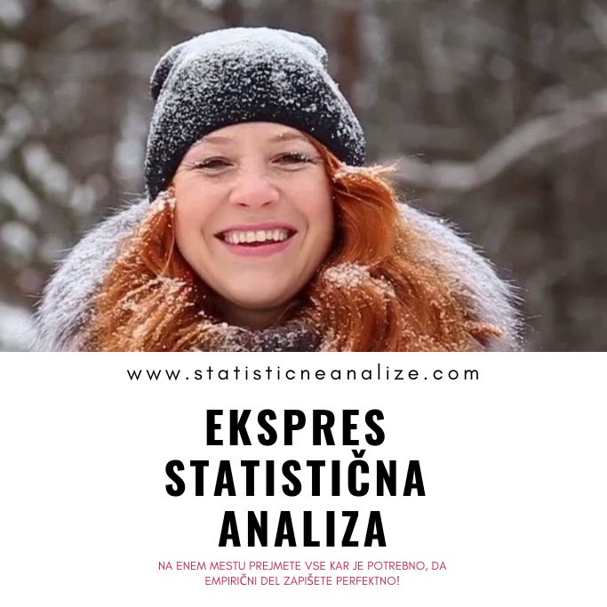 Statistična analiza