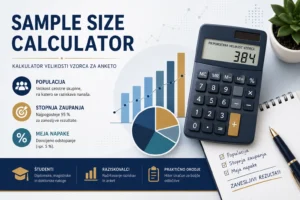 sample size calculator kalkulator velikosti vzorca